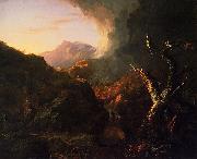 Thomas Cole Landscape with Dead Tree Sweden oil painting artist